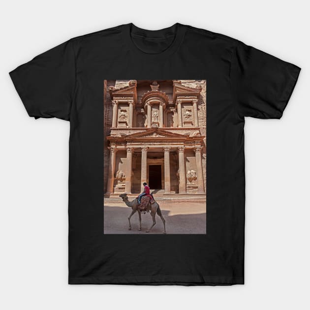 The Treasury2, Petra T-Shirt by bulljup